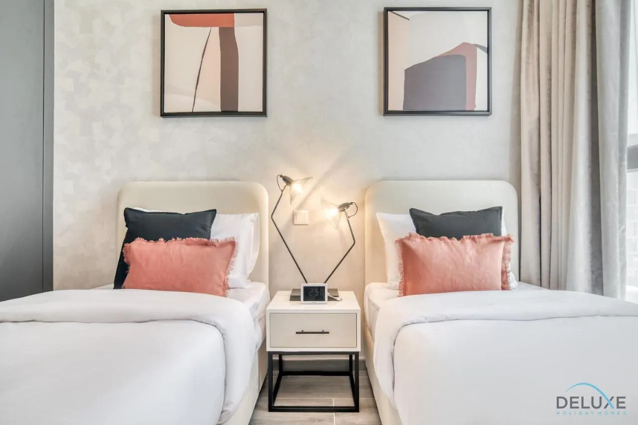 Suave 2Br With Assistant Room At Mesk 1 Midtown Dubai Production City By Deluxe Holiday Homes United Arab Emirates